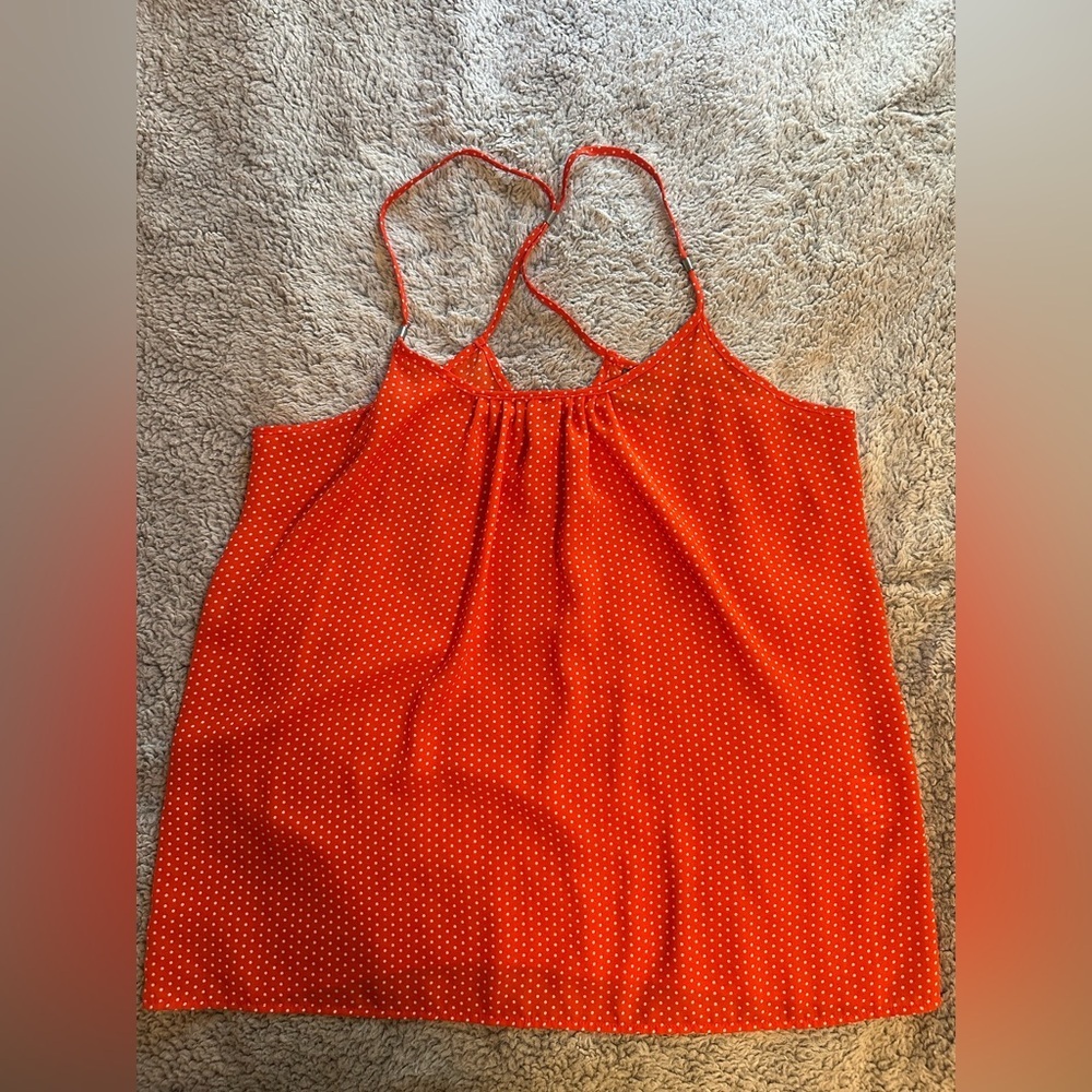 New York & Company Red Relaxed Camisole Top,‎ Size Medium - Picture 5 of 8